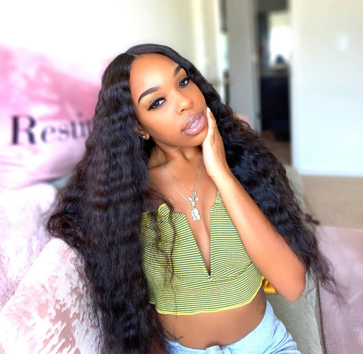 HD 2X6 Waterwave Wigs